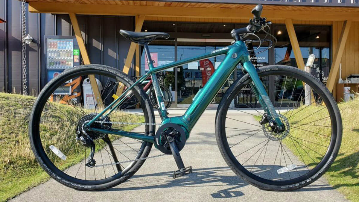 スポーツE-BIKE試乗車】CANNONDAL(キャノンデール)「QUICK NEO」で坂道