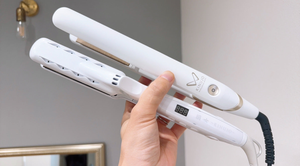 絹女と絹女ワールドはどっちがいい？ストレートアイロンの違いを美容師