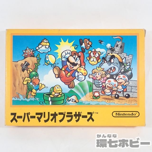 FC】任天堂 スーパーマリオブラザーズ 箱・説明書あり ファミコン