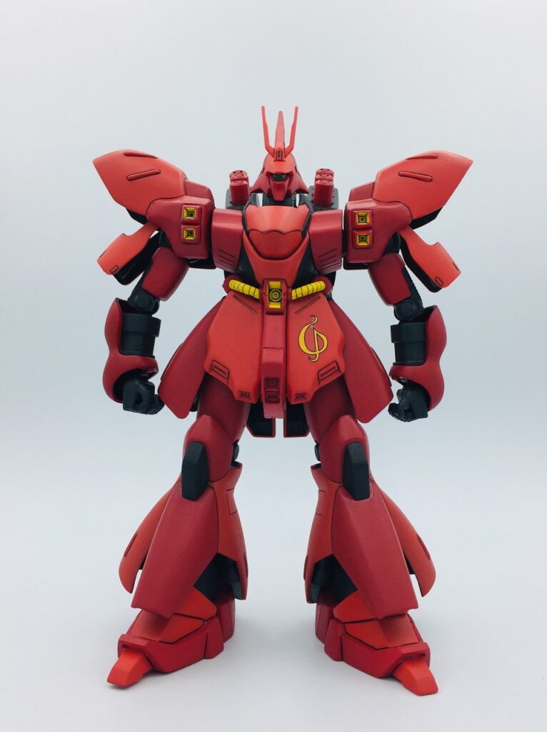 旧キット 1/144 サザビー ガンプラ 塗装済み 完成 – カンオウ ガンプラ