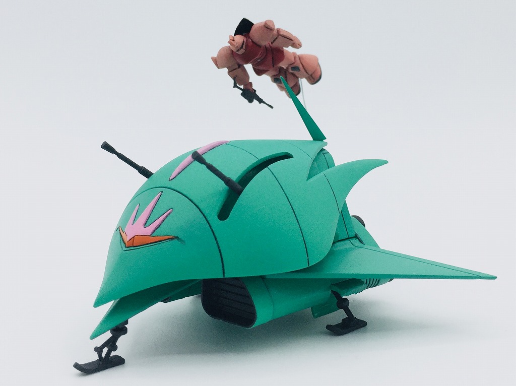 旧キット エルメス ララァスン 1/550 ガンプラ 塗装済み 完成