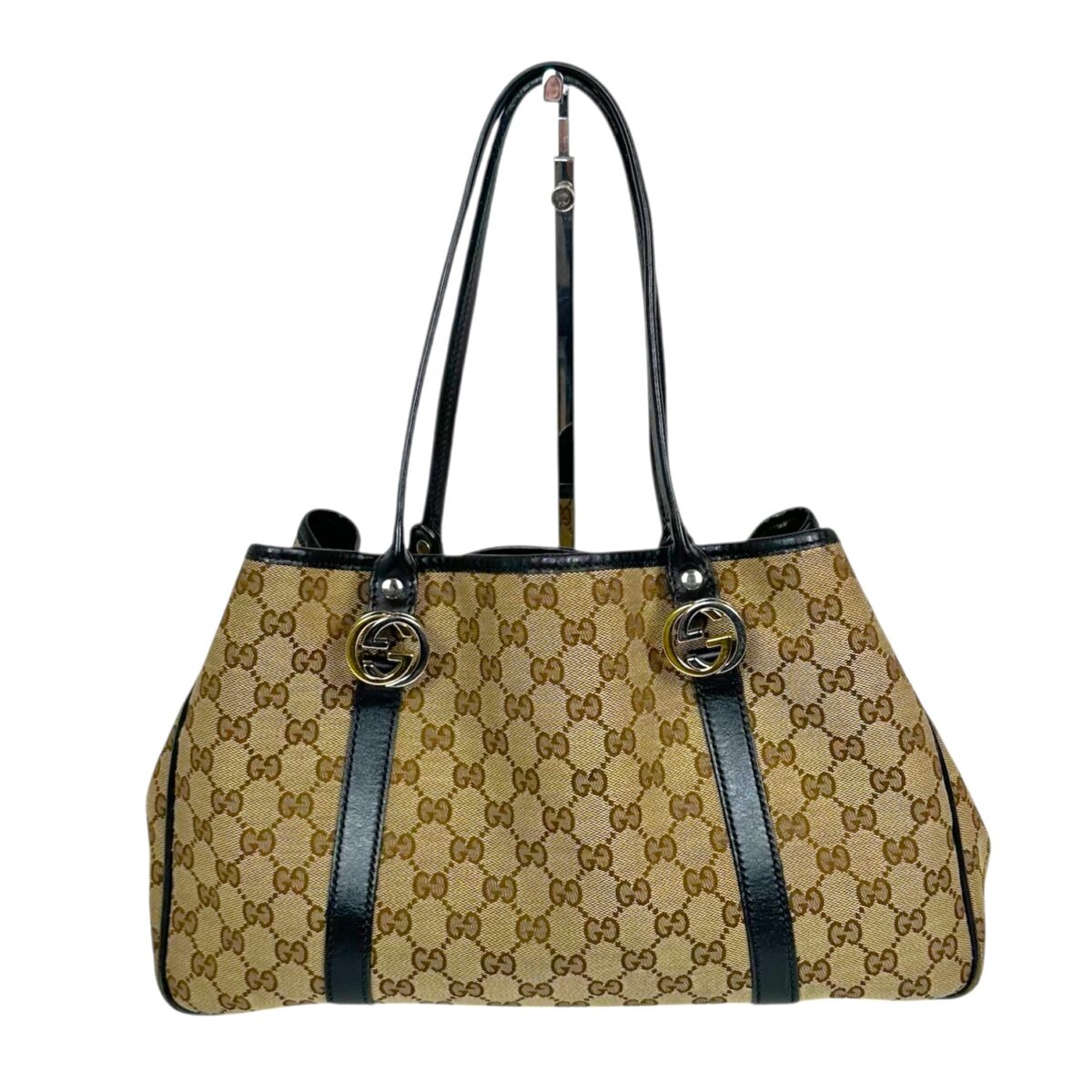 グッチ GGキャンバス トートバッグ】 ブランドバッグの買取金額は