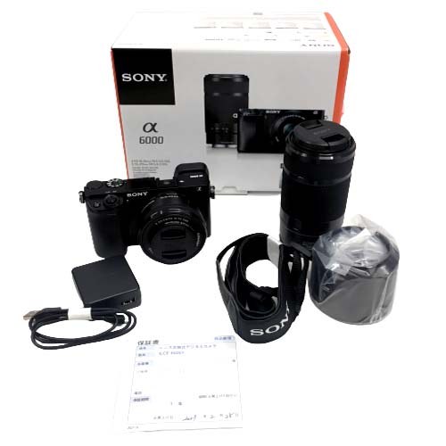 ソニー α6000 ILCE-6000Y ミラーレス一眼レフカメラ」の買取詳細を公開