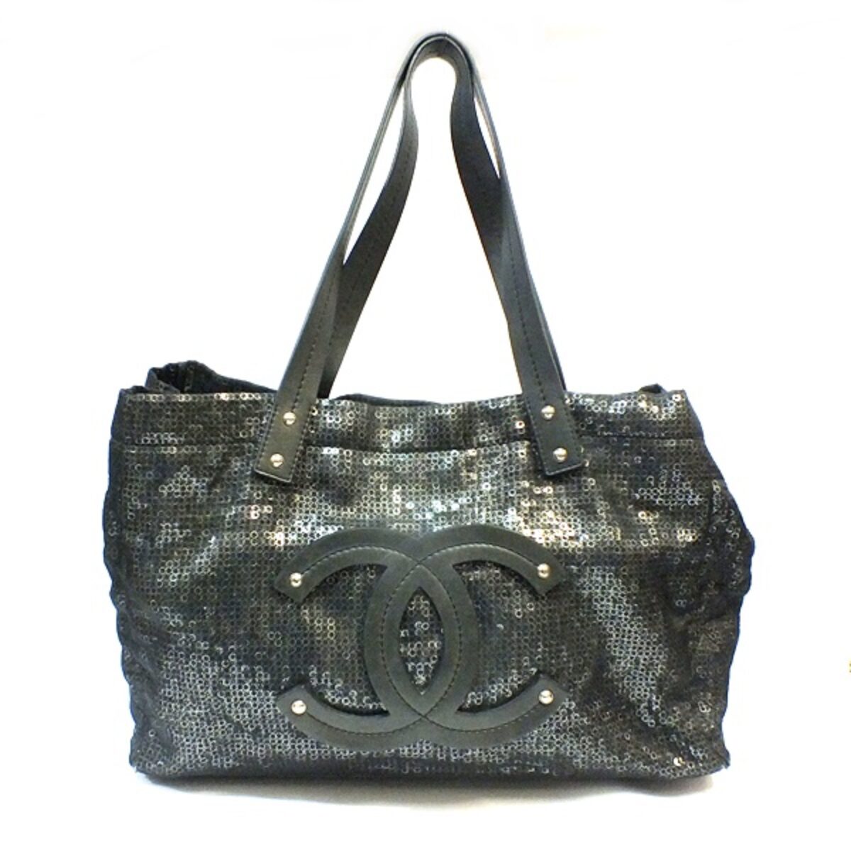 CHANEL シャネル ココマーク スパンコール トートバッグ | 買取実績