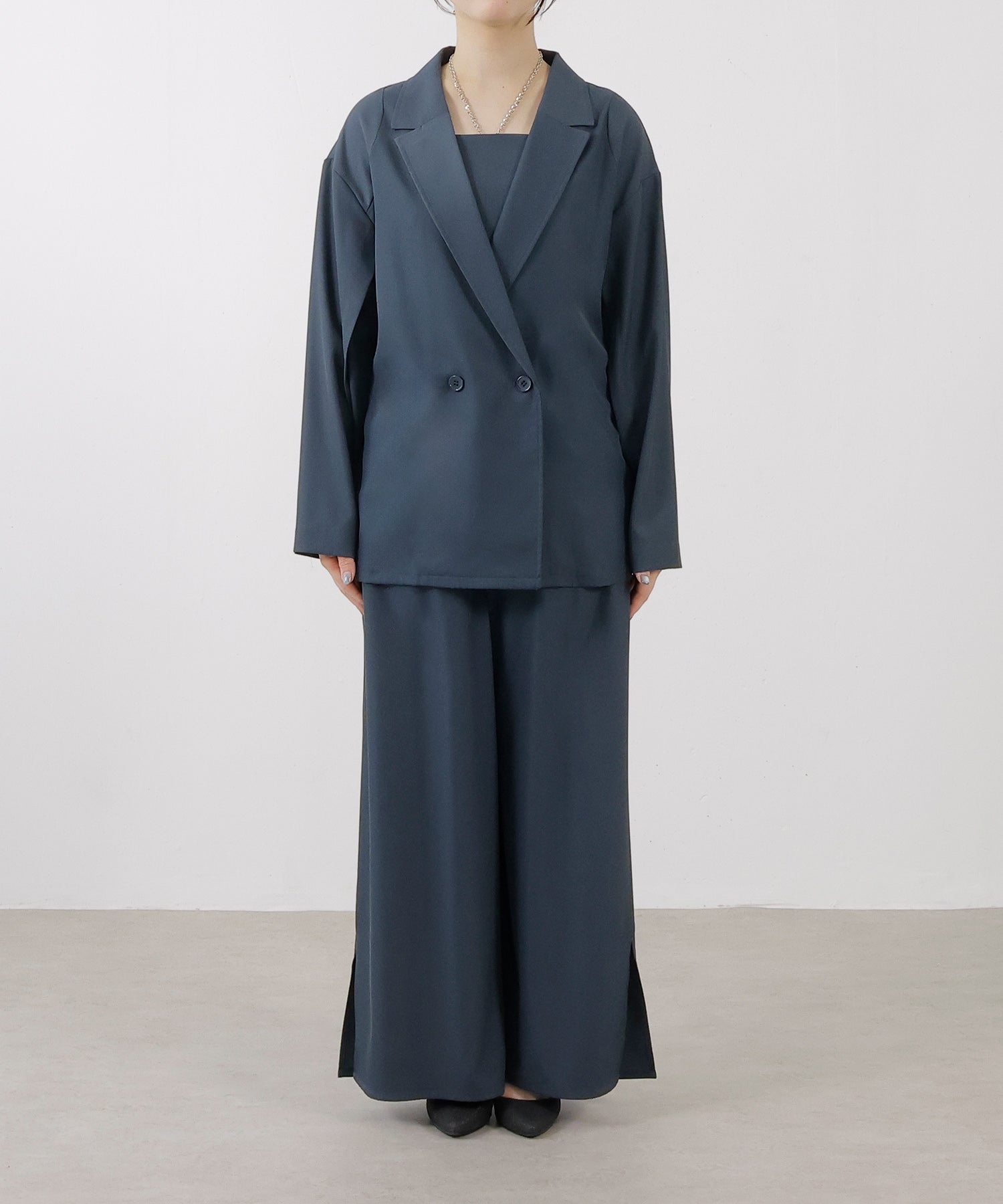 ジャケット セットアップ パンツドレス パーティー