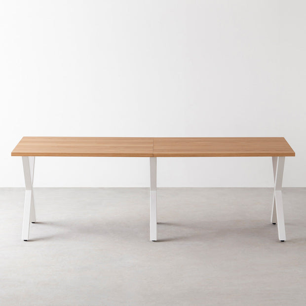 THE TABLE / ホワイトオーク × White Steel × W181 - 300cm – KANADEMONO