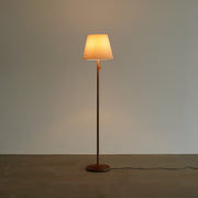 Fabric × Wood プリーツデザイン フロアランプ – KANADEMONO