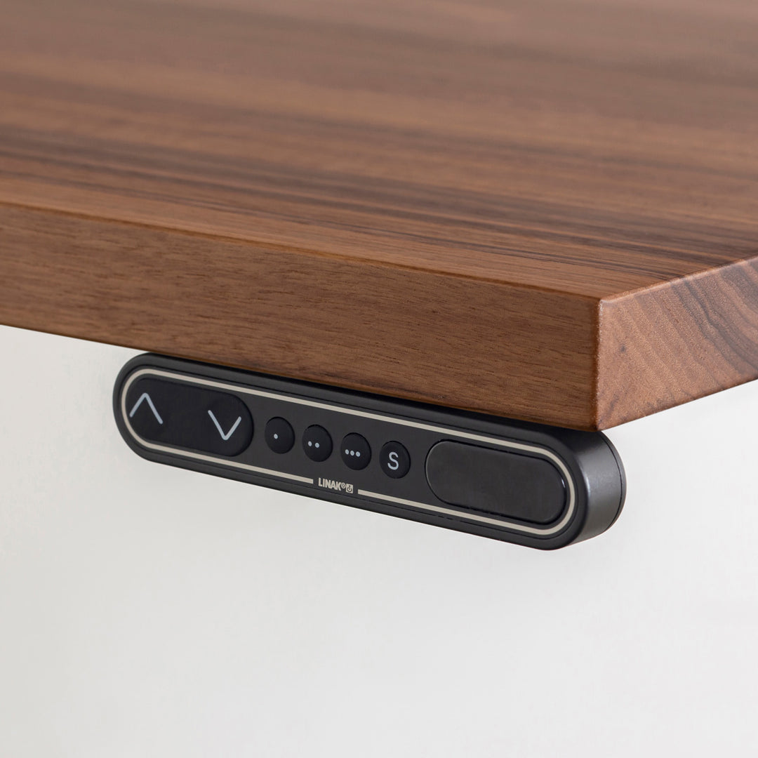 THE TABLE / 無垢 ウォルナット × スマート電動昇降脚 – KANADEMONO