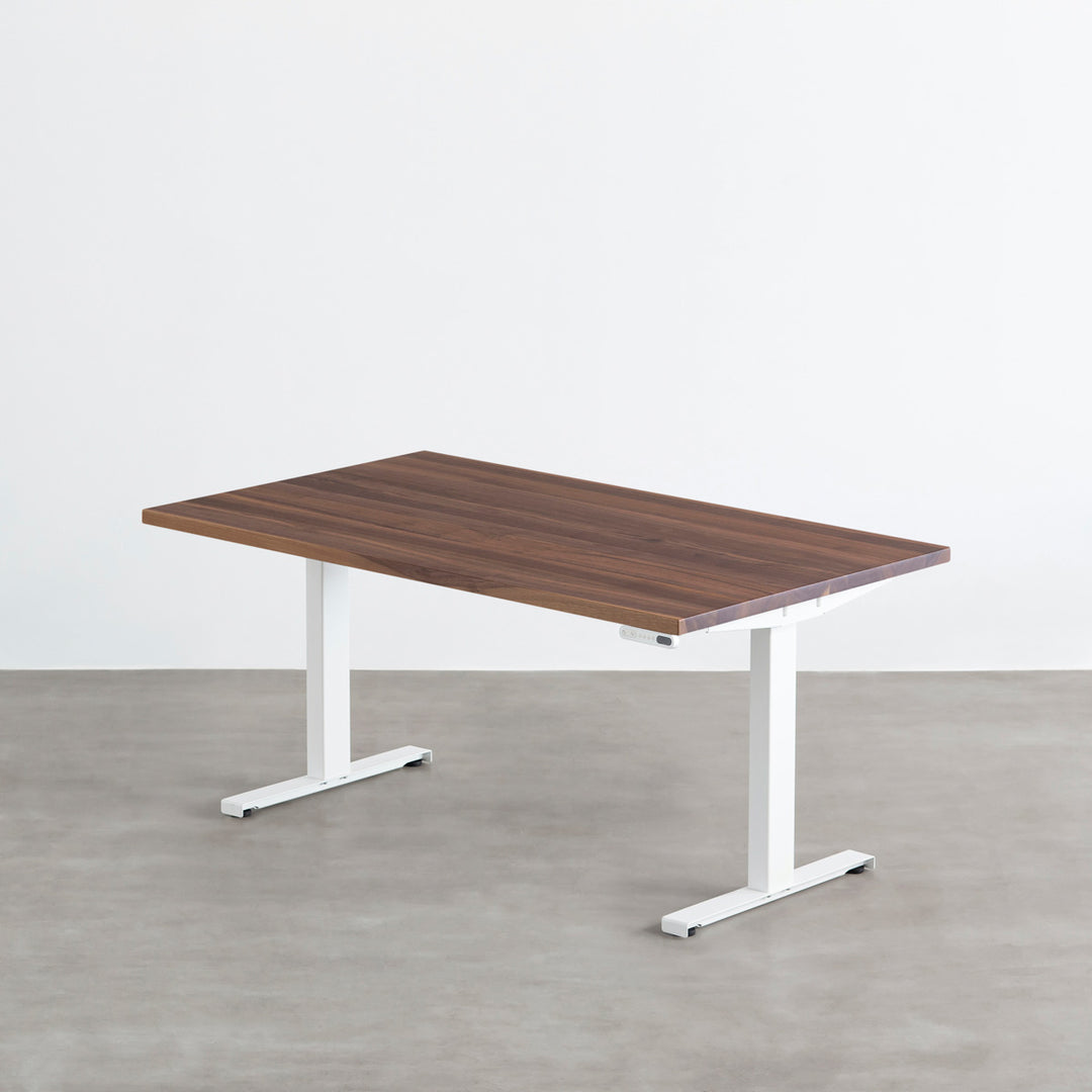 THE TABLE / 無垢 ウォルナット × スマート電動昇降脚 – KANADEMONO