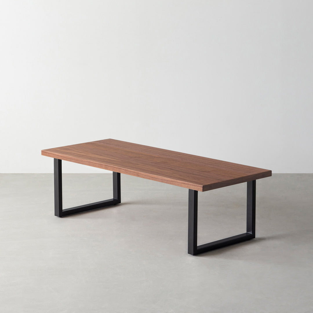 THE LOW TABLE / ウォルナット × Black Steel – KANADEMONO