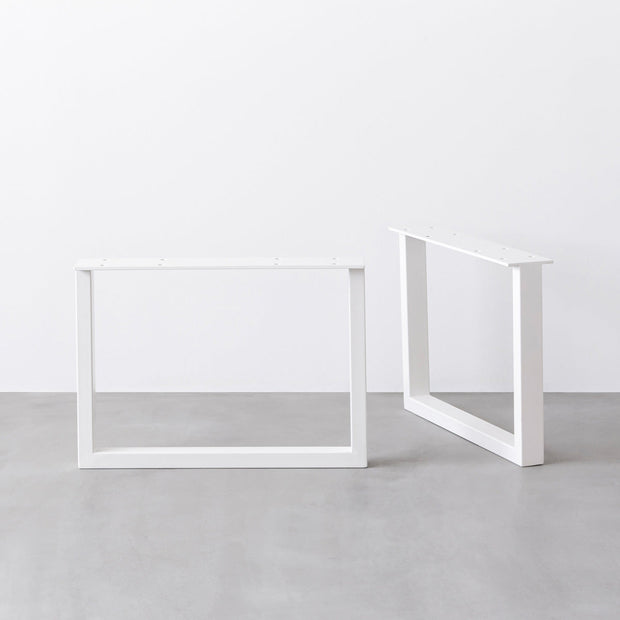 THE LEGS / Low レクタングル × White Steel / 2脚セット – KANADEMONO