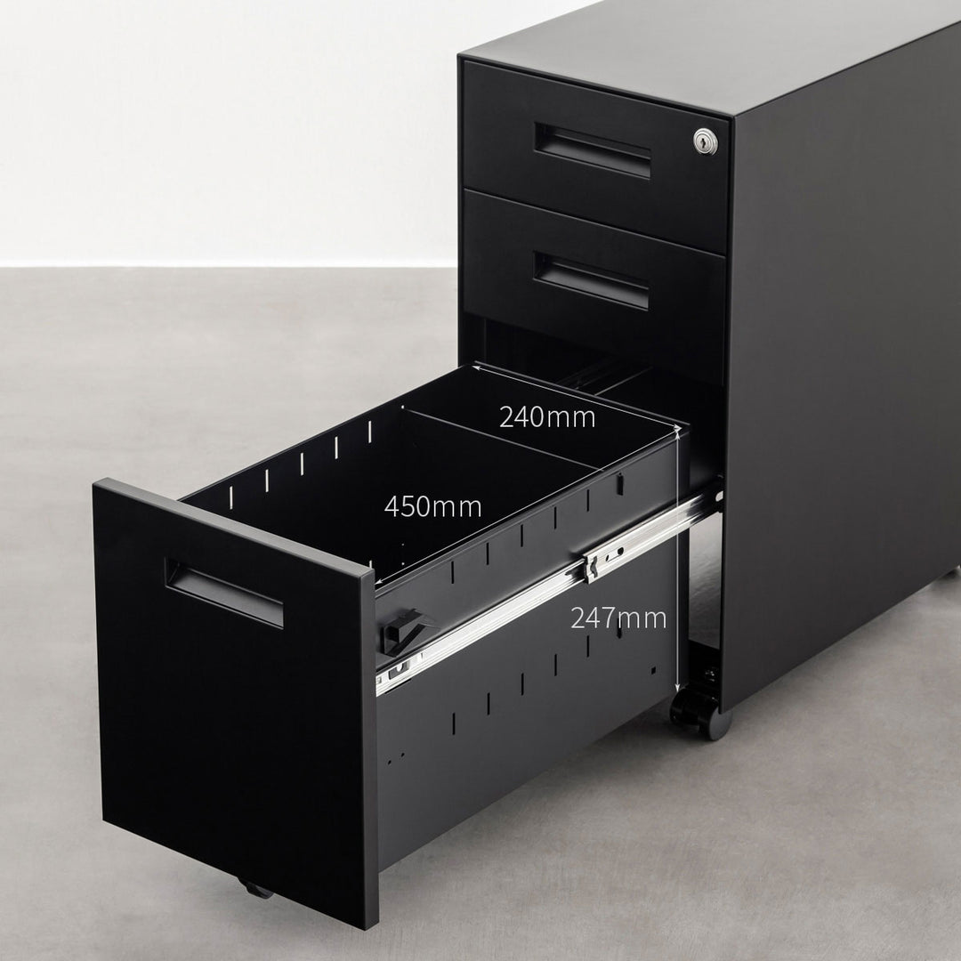 Simple - Office スリム キャビネットワゴン – KANADEMONO