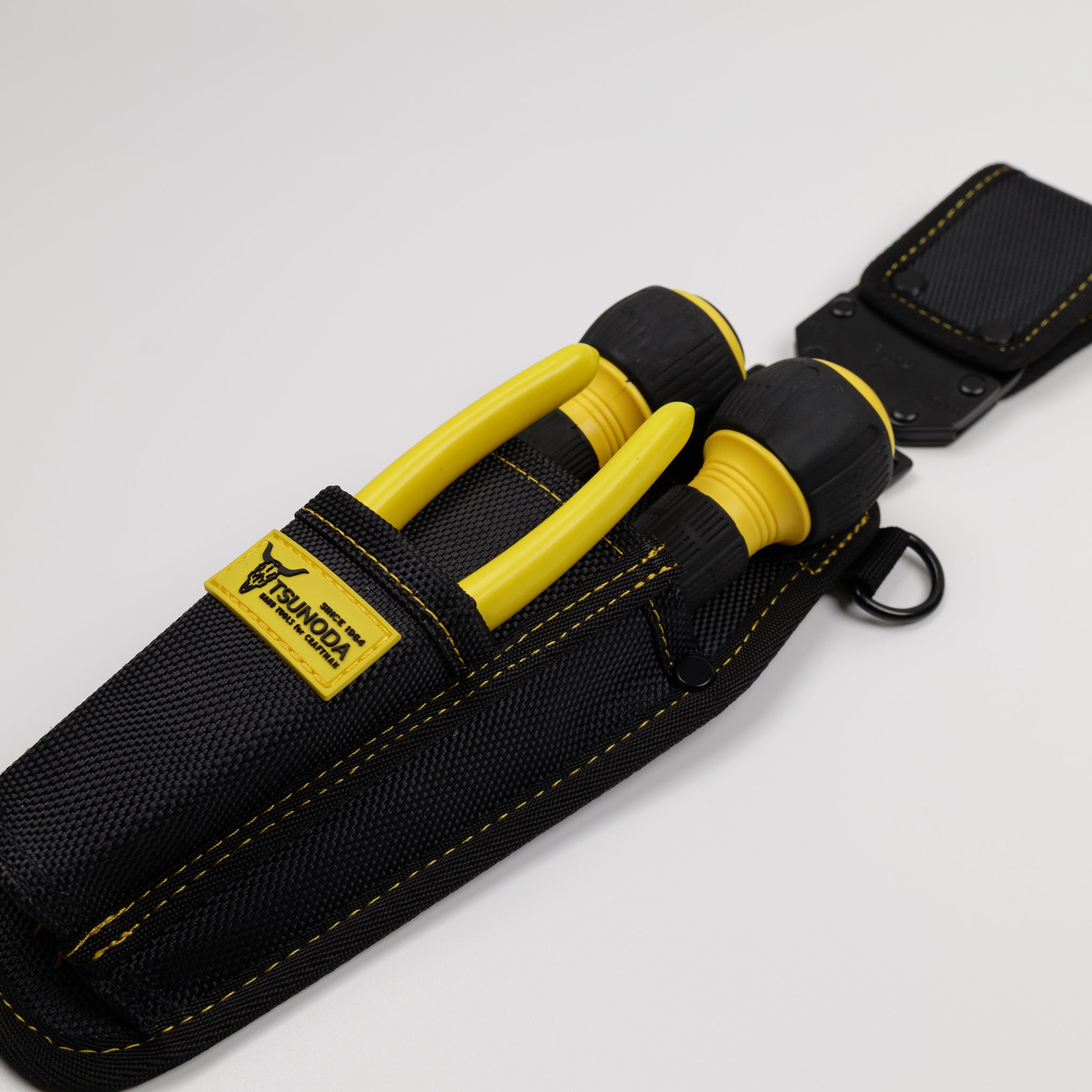 ツノダ LOCX 着脱式 ドライバー・ペンチ差し 2段 バックル付 LX-SDI2B