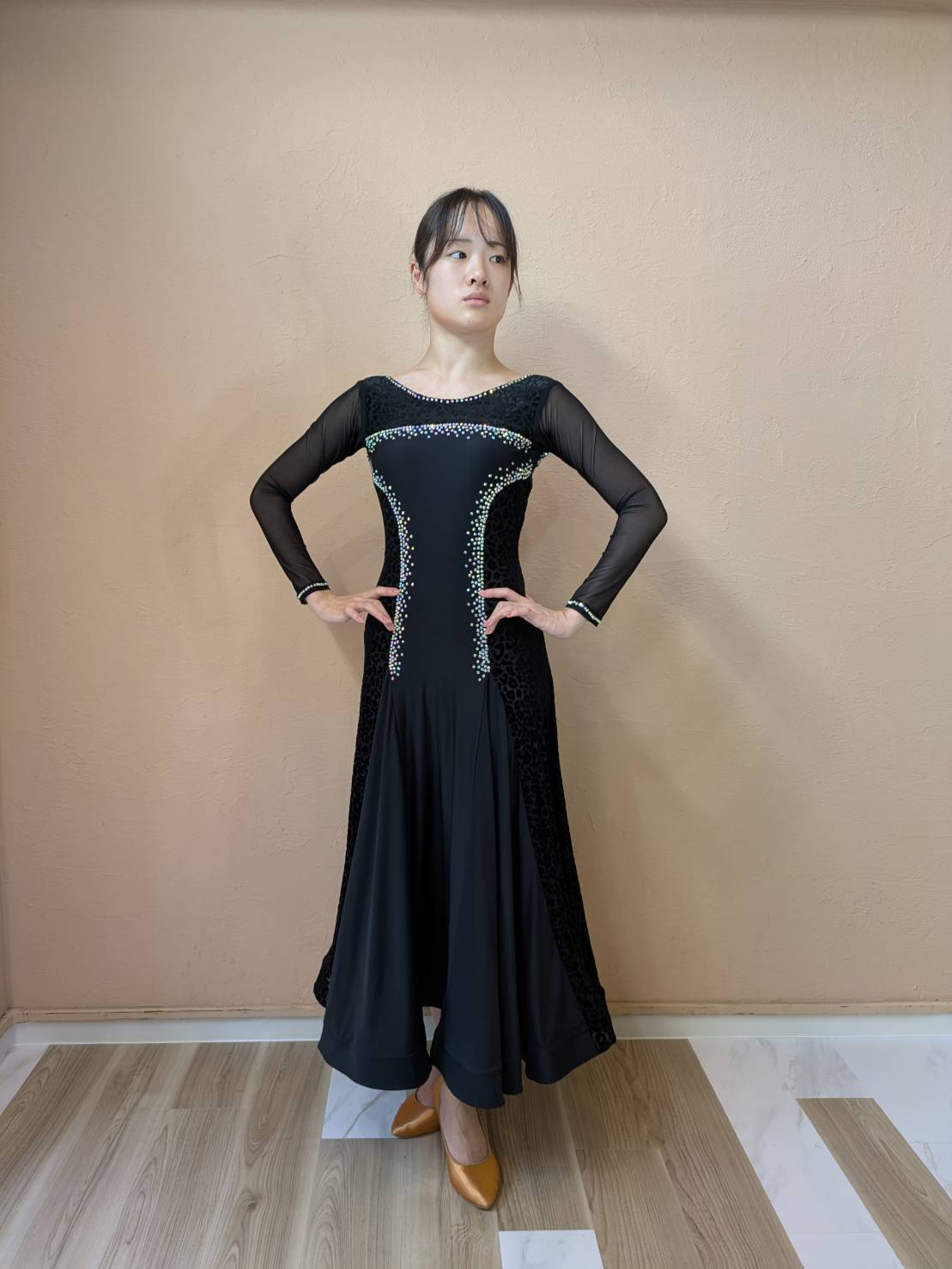 パーティードレス(ZP2502) Sサイズ | 【公式】社交ダンスドレス専門店