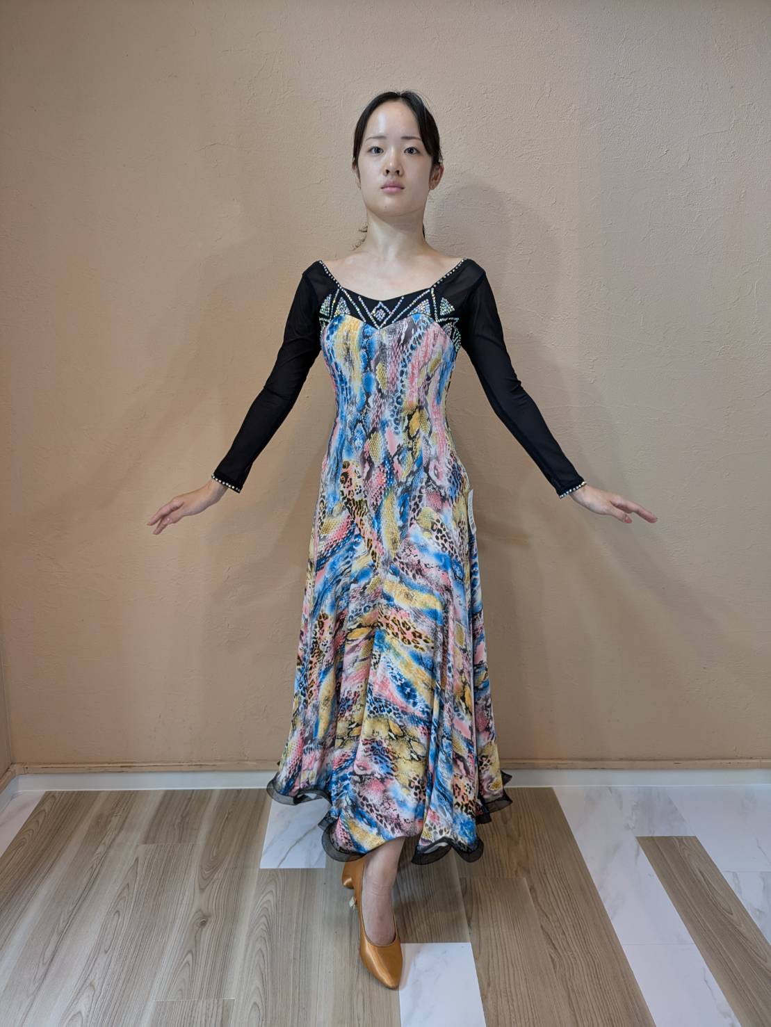 パーティードレス(ZP2501) Sサイズ | 【公式】社交ダンスドレス専門店