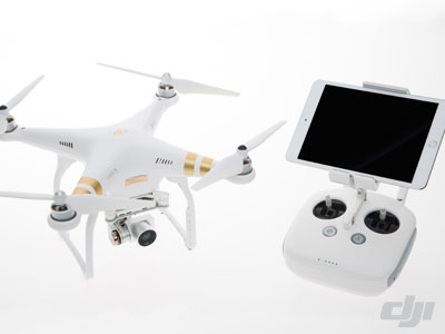 空撮ドローン「DJI Phantom 3」 | カナマル産業株式会社