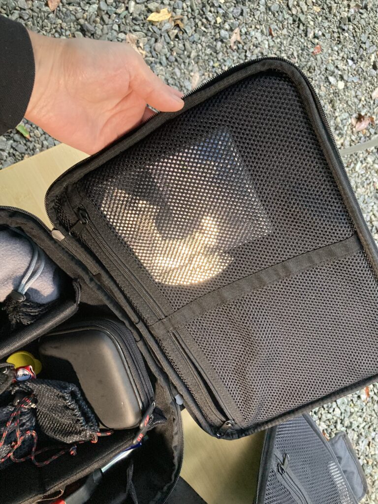 ユニットギアバッグ220 110 スノーピークの小物収納 自分好みに