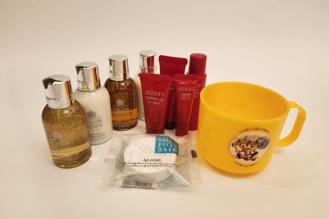 東京ディズニーランドホテルのアメニティ｜持ち帰りできるものは