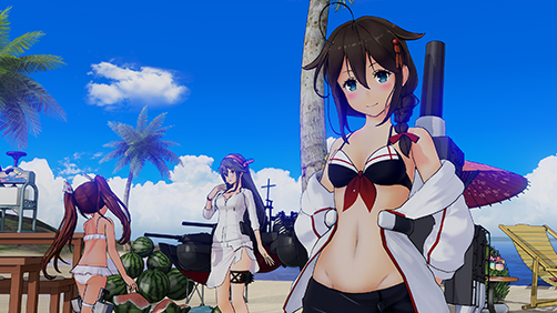 7月30日(木)より【水着mode】の艦娘を追加！｜艦これアーケード セガ