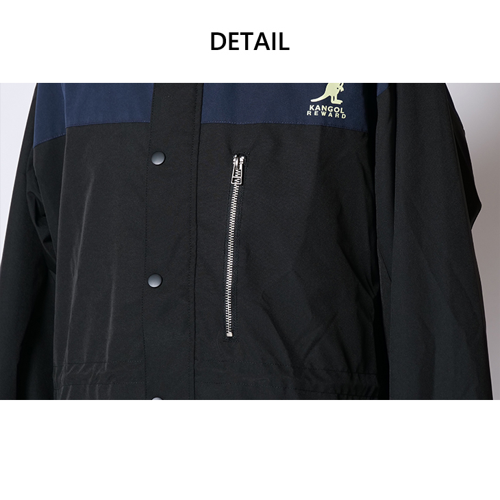 工藤遥×KANGOL REWARDコラボ マウンテンパーカー