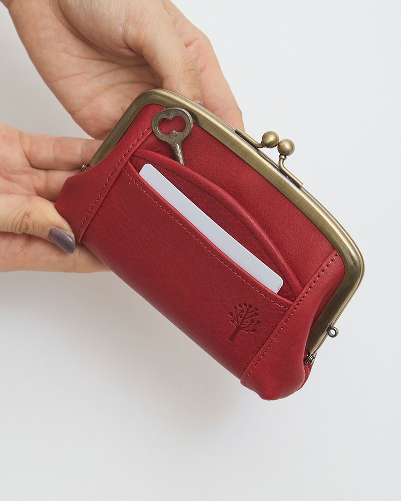 分類上手になれる「ドロップツリー Wポッケ親子がま口」 | Kanmi