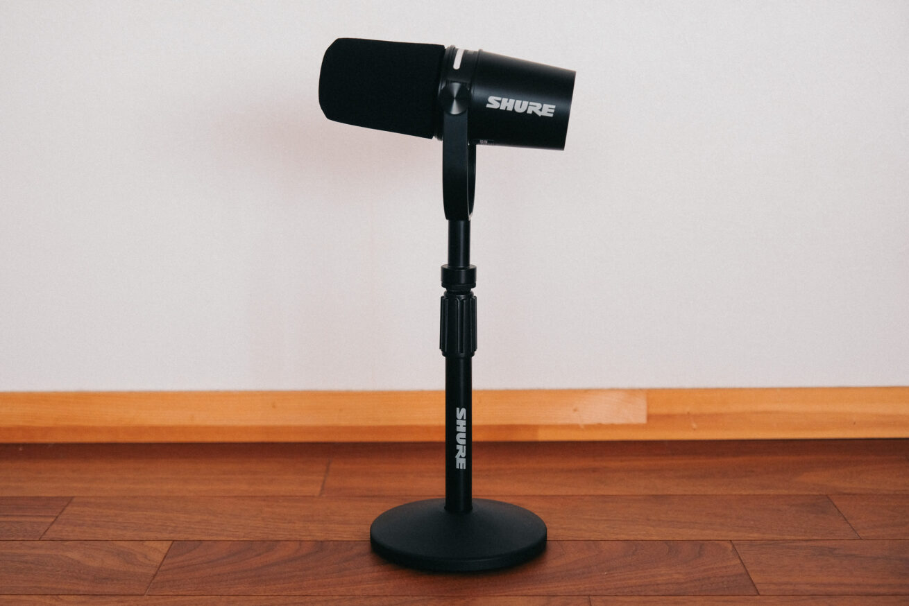 Shureのポッドキャストに特化したマイク「MV7+」がめっちゃいい | mozlog