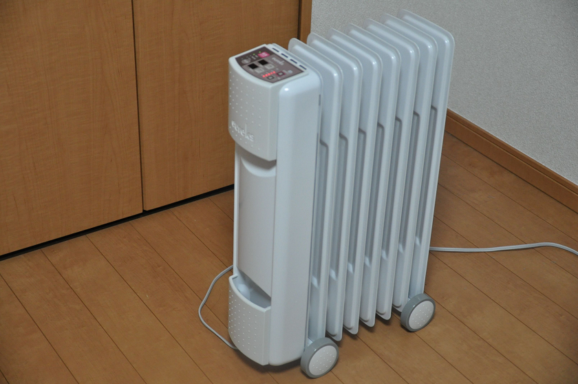家電製品ミニレビュー - ユーレックス「オイルラジエーターヒーター