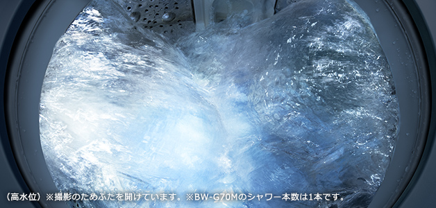 全自動洗濯機 ビートウォッシュ BW-G70M ： 洗濯機・衣類乾燥機