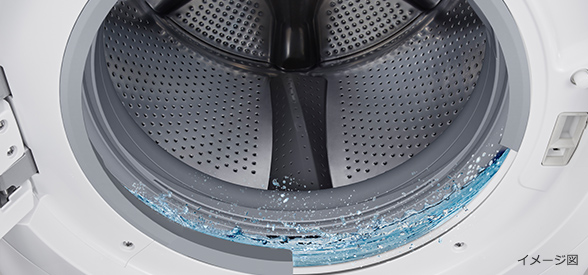 特長：らくメンテ ： 洗濯乾燥機 ビッグドラム BD-SX120H ： 洗濯機