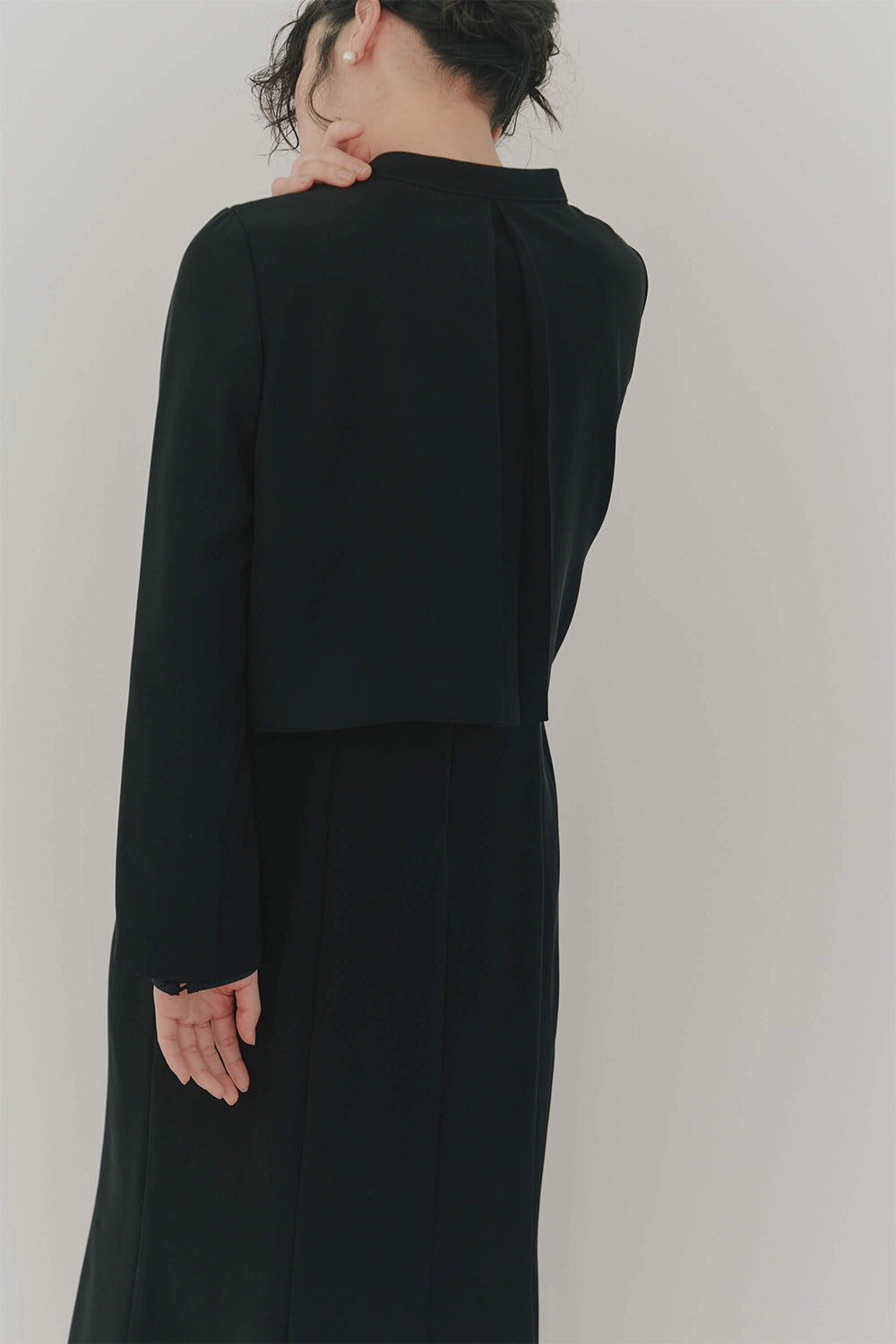 kaene公式オンラインストア バックタックジャケット / 005347 ブラック