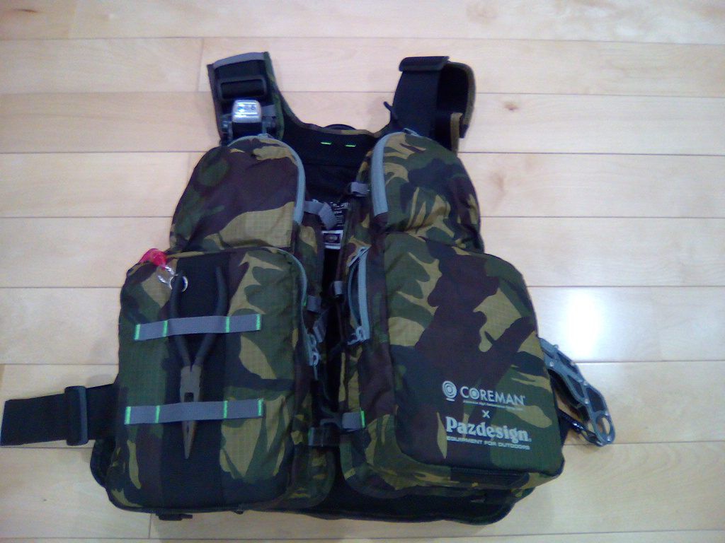 コアマン×パズデザイン・スーパーライトベストSLV-024ちょっと辛口