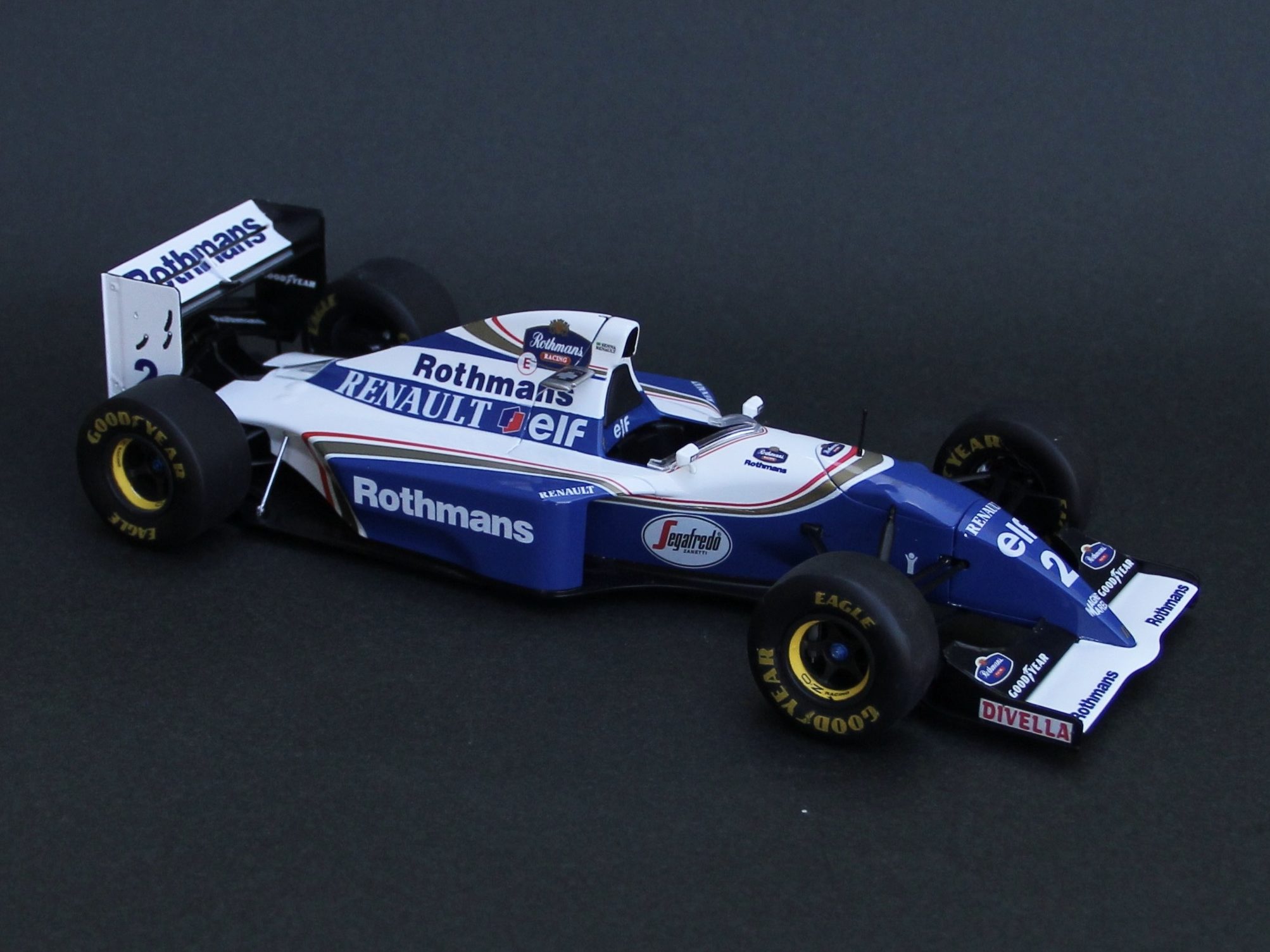 No.49 フジミ 1/20 ウィリアムズ FW16（1994年ブラジルGP） – 模型製作