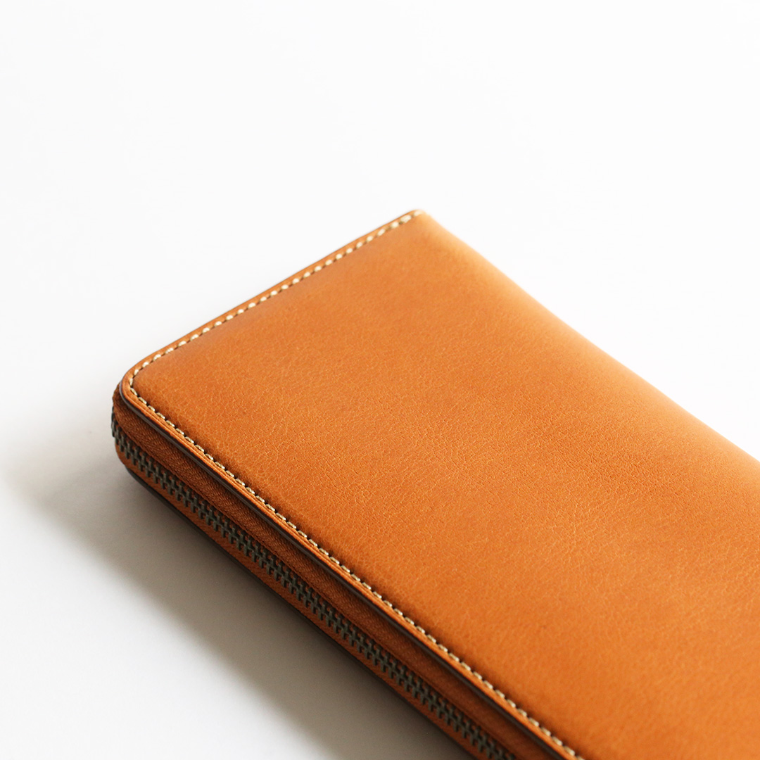 栃木レザー ラウンド長財布