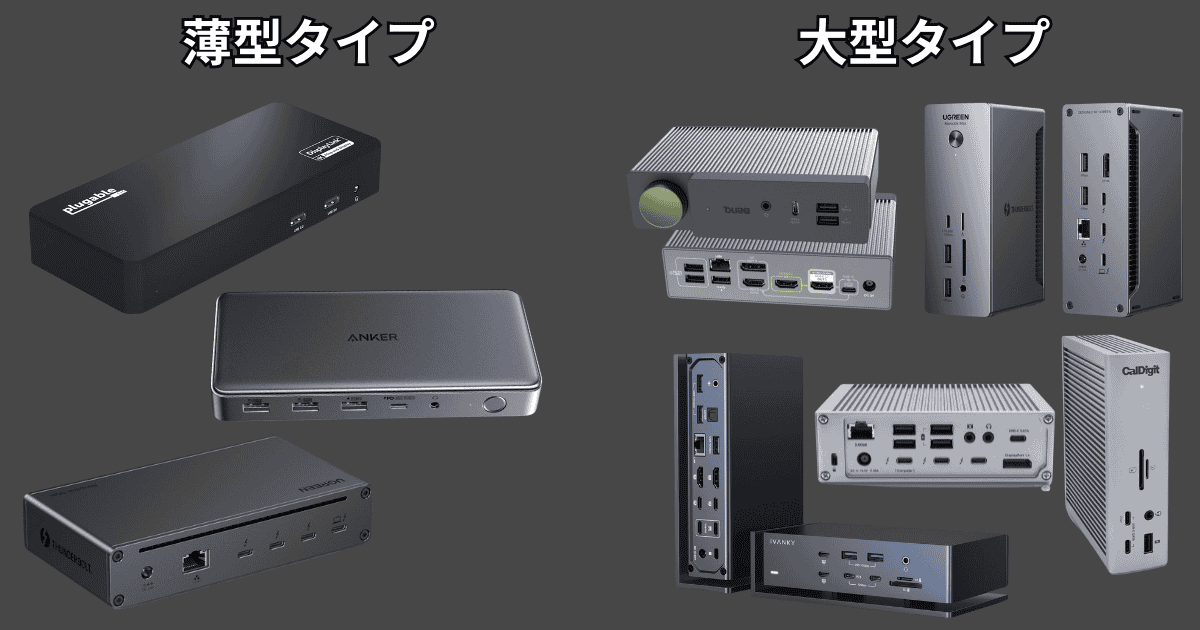 Mac mini M4にもおすすめのドッキングステーション 9選｜最大5台出力に