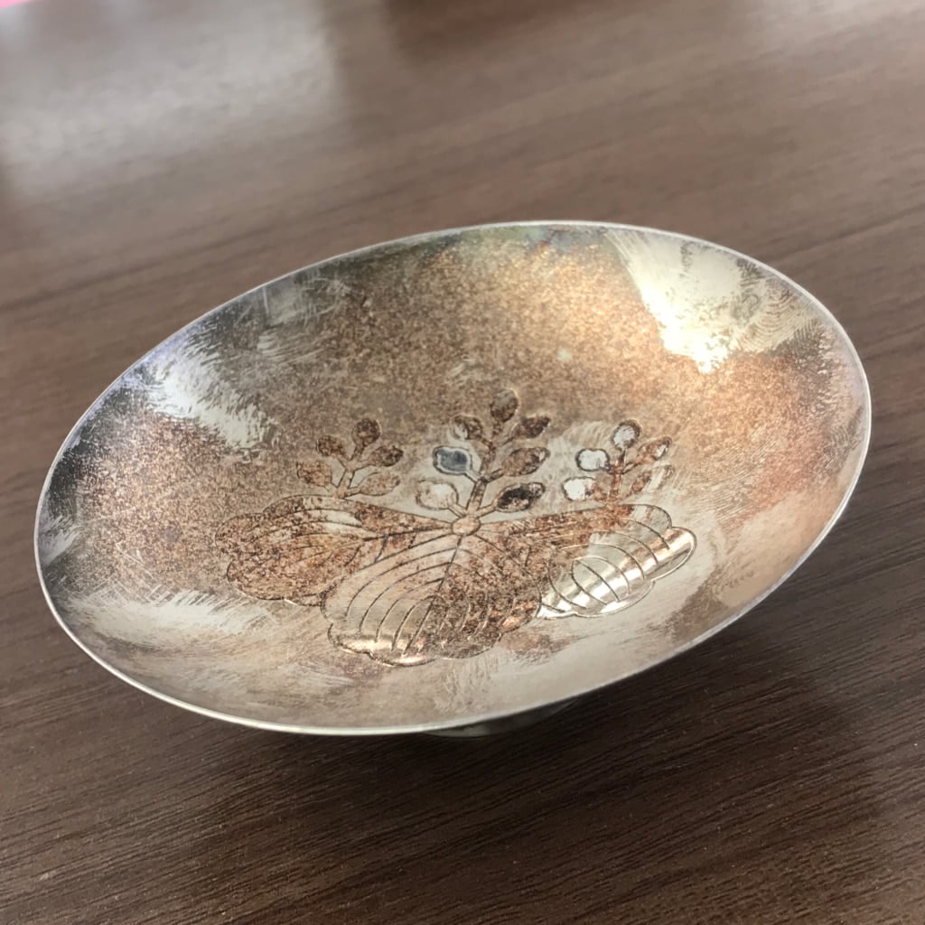 五日市店 | 貴金属買取 | 純銀 造幣局製 銀杯 消防団員報償品