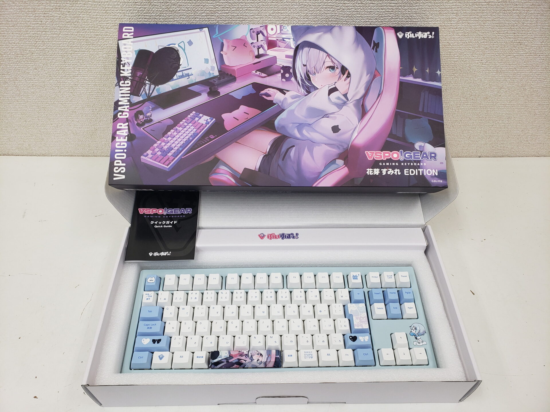 ぶいすぽっ！花芽すみれ ゲーミングキーボードお持ち頂きました 買取