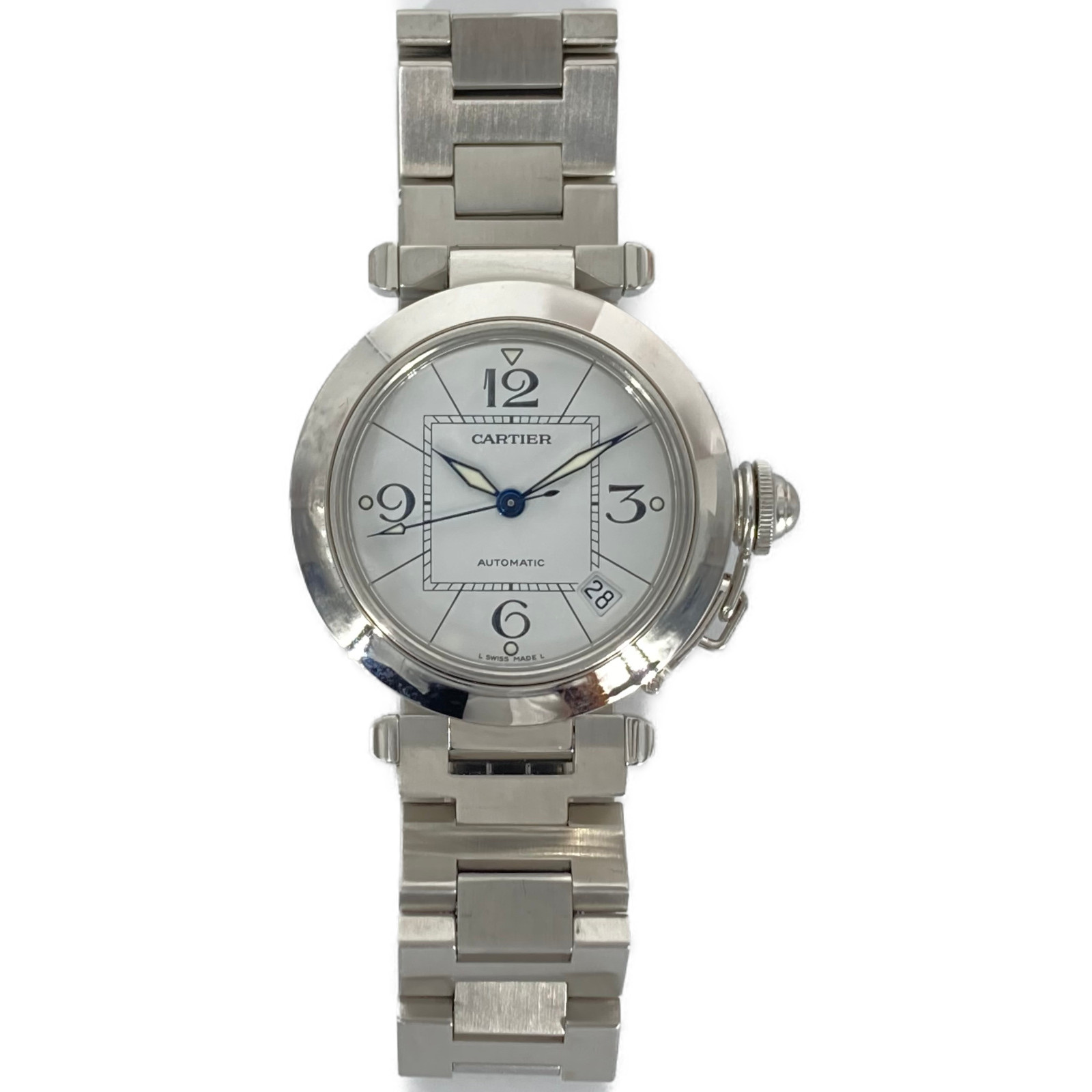 Cartier カルティエ パシャC 時計 SS(ステンレススチール) W31074M7