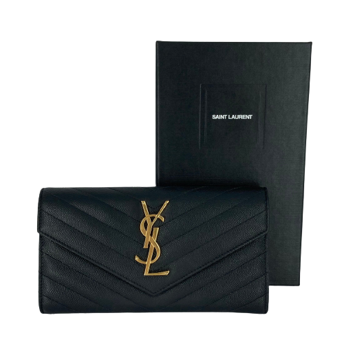 Yves Saint Laurent イヴサンローラン ZIP長財布 財布・小物 レザー