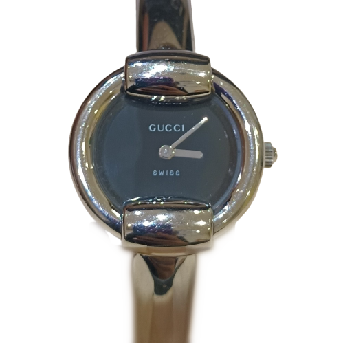 GUCCI グッチ バングルウォッチ 時計 SS 1400Lの買取実績 | 【TV取材