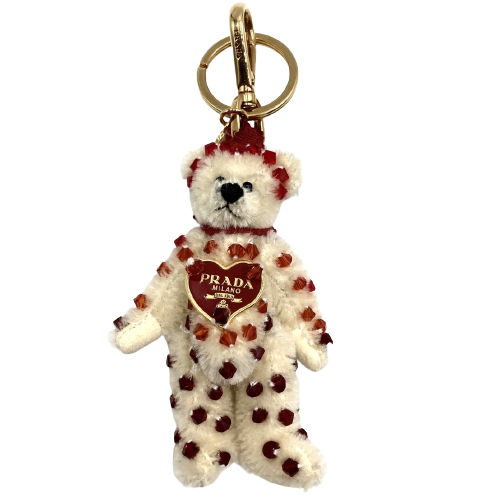 PRADA プラダ テディベア キーリング 財布・小物 アクリル/ビーズ