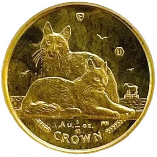 マン島キャット金貨 1988年を最高額相場で売るならディアスワタナベ