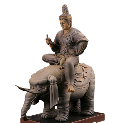 参考価格】真言宗総本山東寺 公式 国宝 帝釈天騎象像 | フィギュア