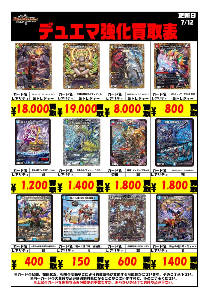 今こそ輝け！キミのカード達!! 遊戯王＆デュエルマスターズ高価買取