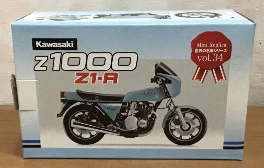 世界の名車シリーズ No.34 Kawasaki z1000 Z1-R ミニレプリカ