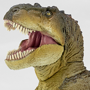 ソフビトイボックス 018B ティラノサウルス（スモークグリーン