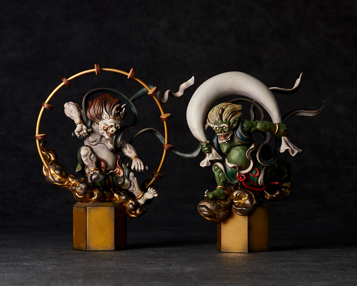 仏像立体図録Ⅱ （超レア）風神、雷神　彩色版含むフルコンプ９種類　海洋堂　ガチャ 海洋堂 カプセルQミュージアム 仏像立体図録2 風神・雷神｜Yahoo