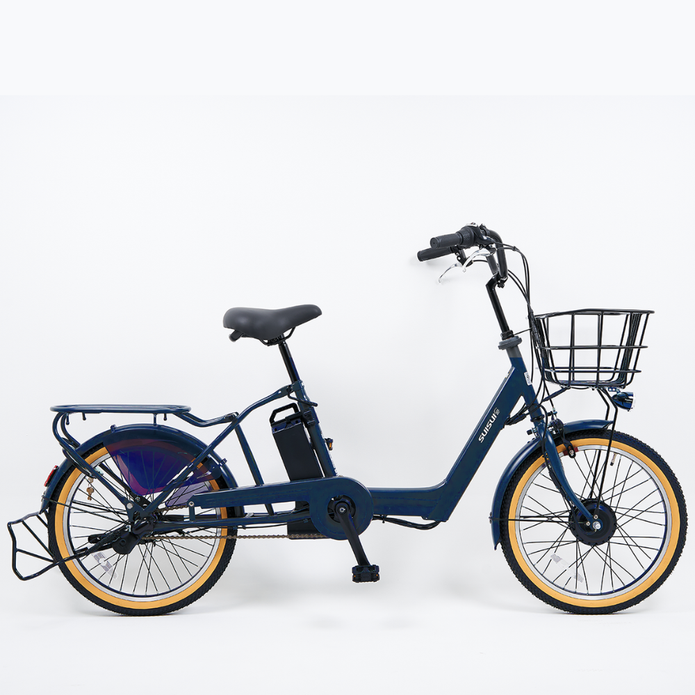 坂道もスイスイ！通勤・街乗りを快適にする電動クロスバイク 子供乗せ