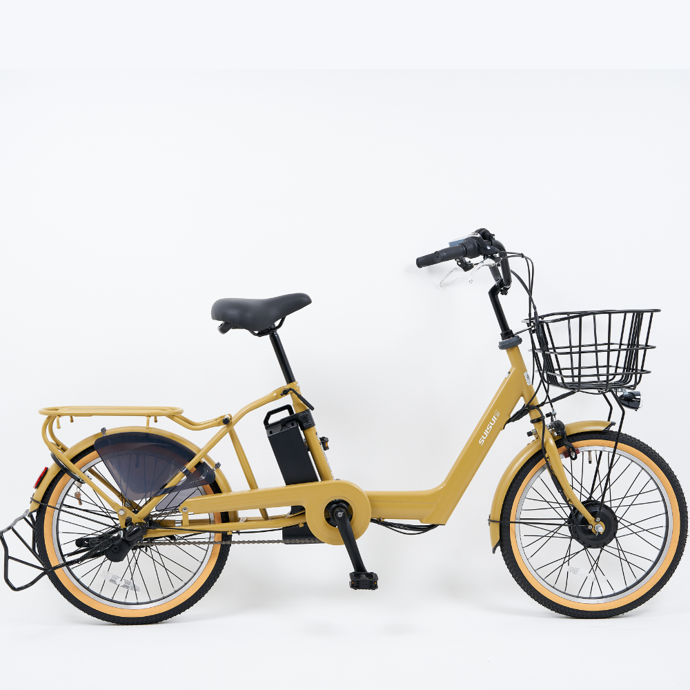 坂道もスイスイ！通勤・街乗りを快適にする電動クロスバイク 子供乗せ