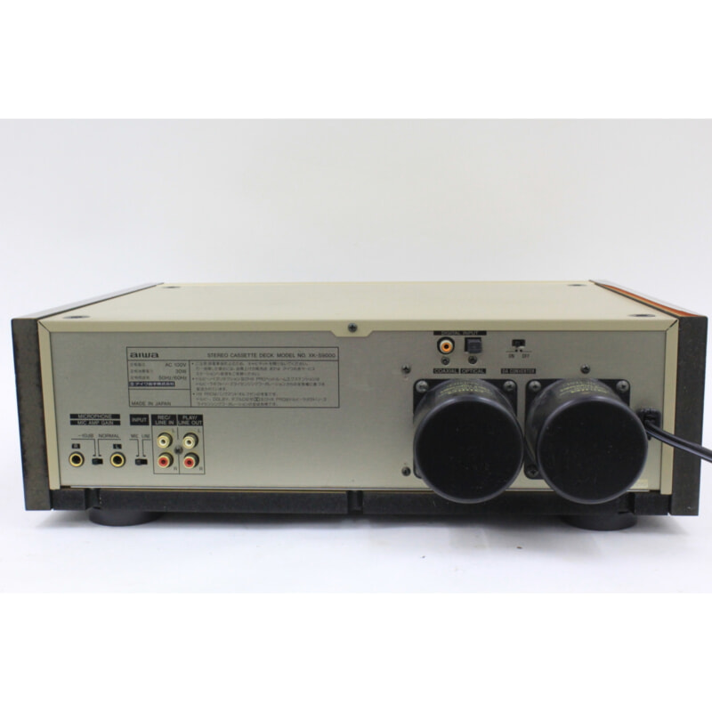買取実績 |aiwa アイワ カセットデッキ XK-S9000 - 大阪 京都 奈良の