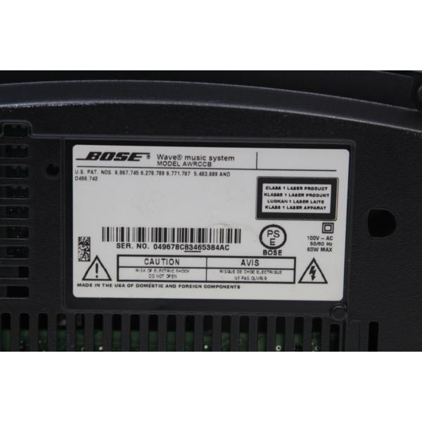 買取実績 |BOSE ボーズ Wave music system AWRCCB パーソナル